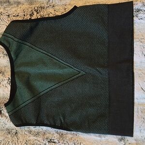 Better Bodies Roxy Teal Green Seamless Top Sz S